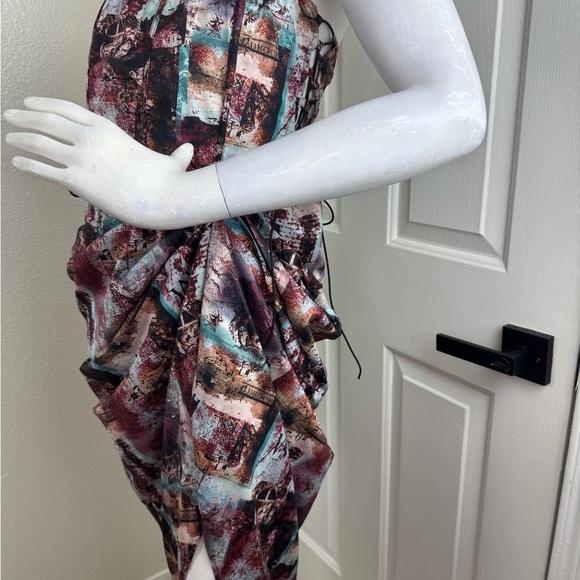 Pretty Little Thing Abstract Print Women's Dress Size 8. B14 - Picture 10 of 16
